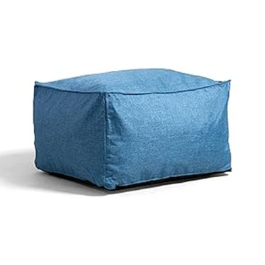 Blue Square Bean Bag Stoltrekk