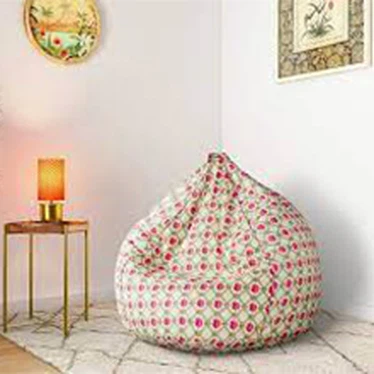 Innendørs trykt Bean Bag Stoltrekk
