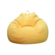 Gul Folding Bean Bag Stoltrekk